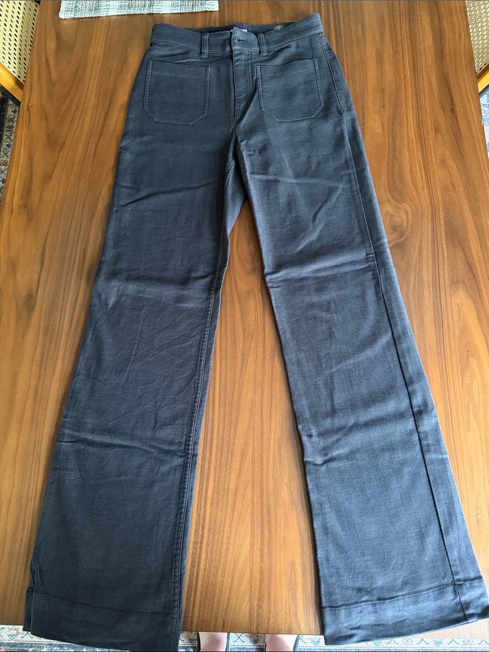 Faherty Women's Wide Leg Jeans
